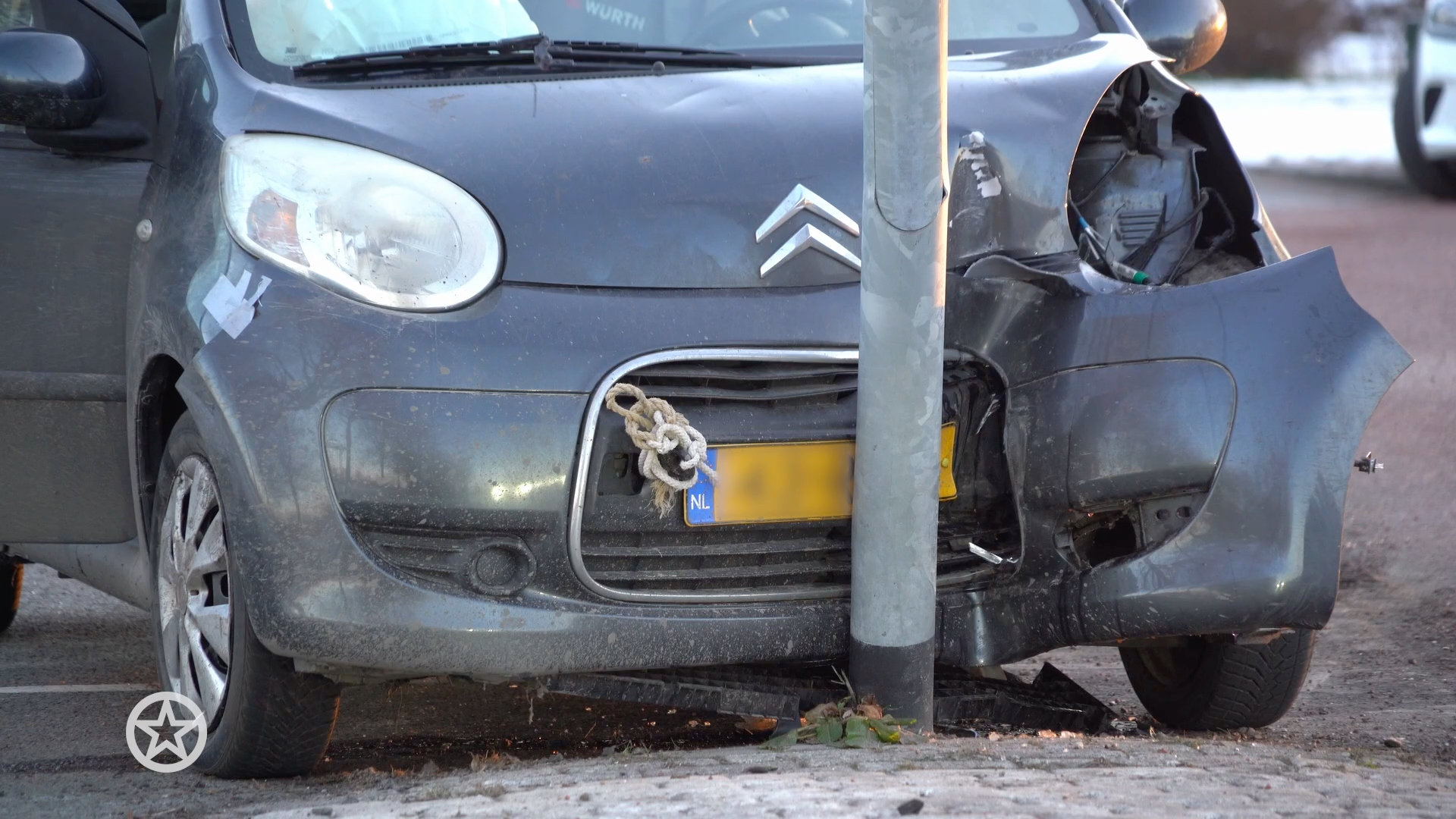 Volkszanger crasht in Groningen