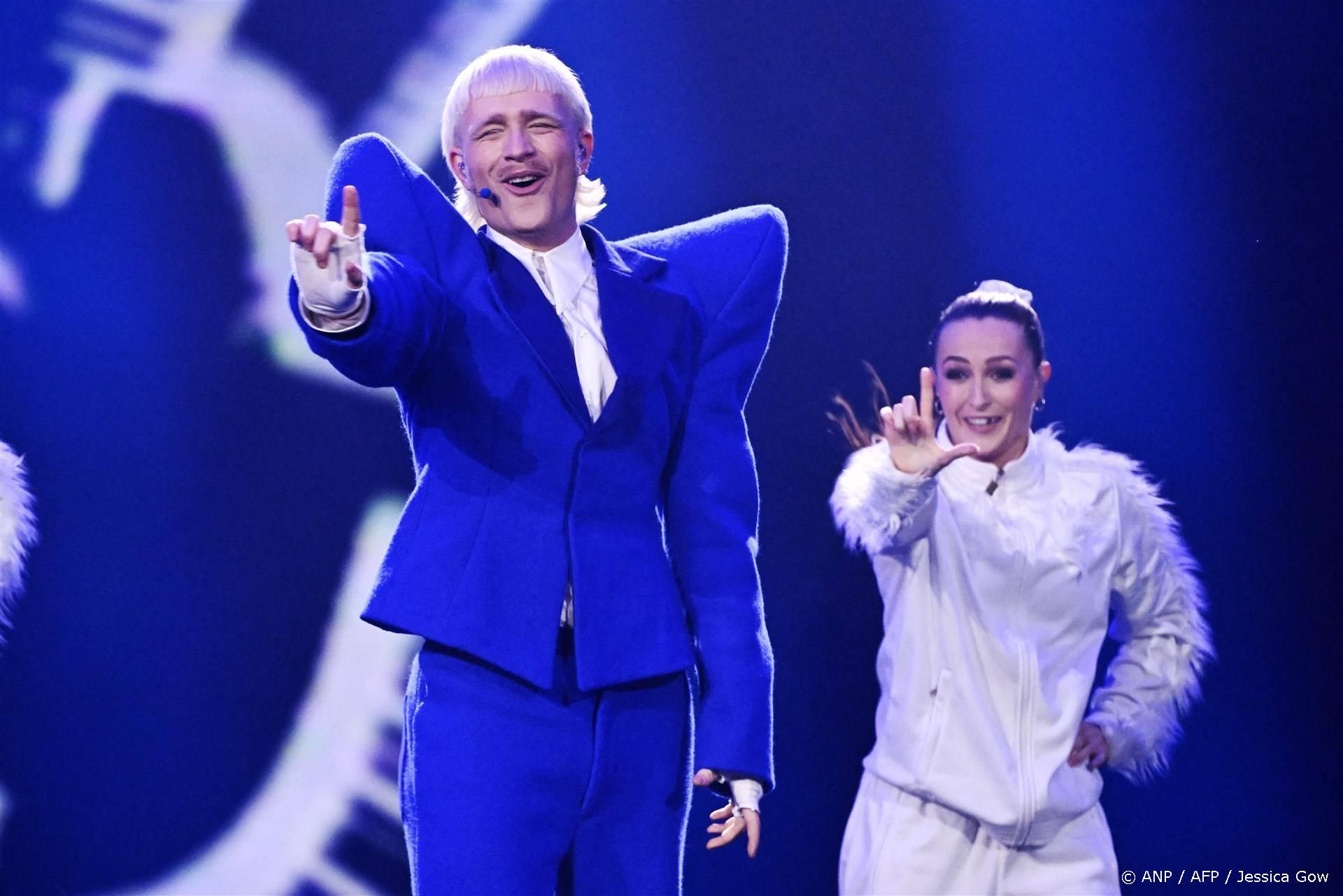 Bijzondere hulde voor Joost Klein tijdens finale Eurovisiesongfestival |  Shownieuws