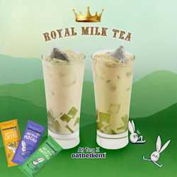 Delight in Plant-Based Royal Milk Tea for $10.10 – Limited Time Offer!