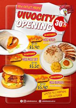 30% Off New Grilled Delights at HAR HAR Chicken's Grand Opening!