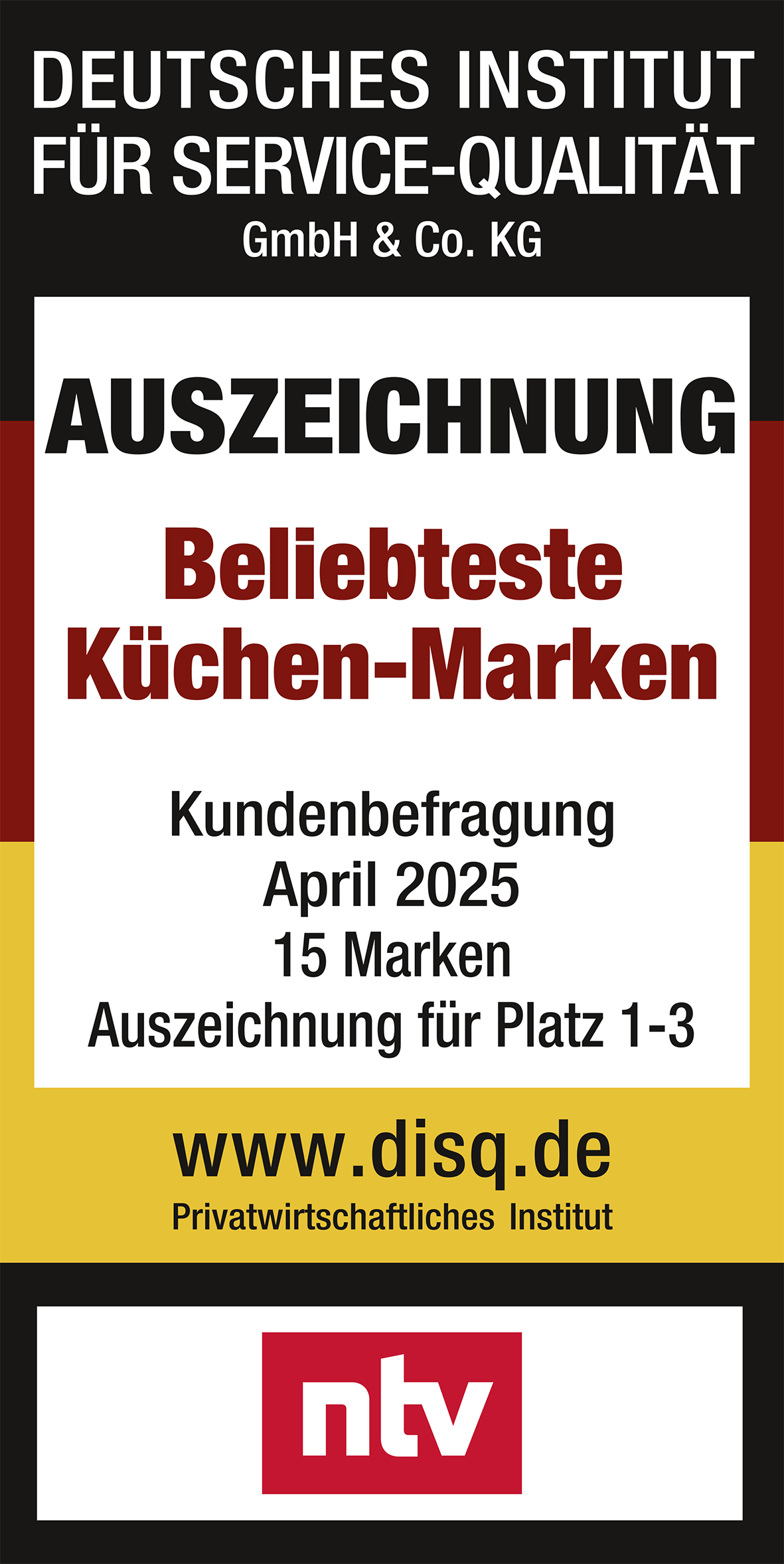 ntv-Auszeichnung-Kundenurteil-KuechenMarken KB-2025