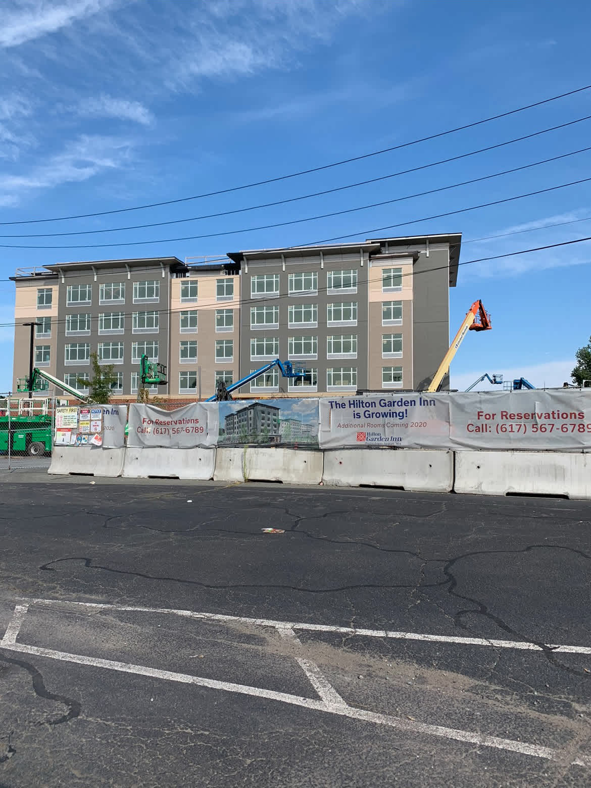 East Boston Hilton Garden Inn construction