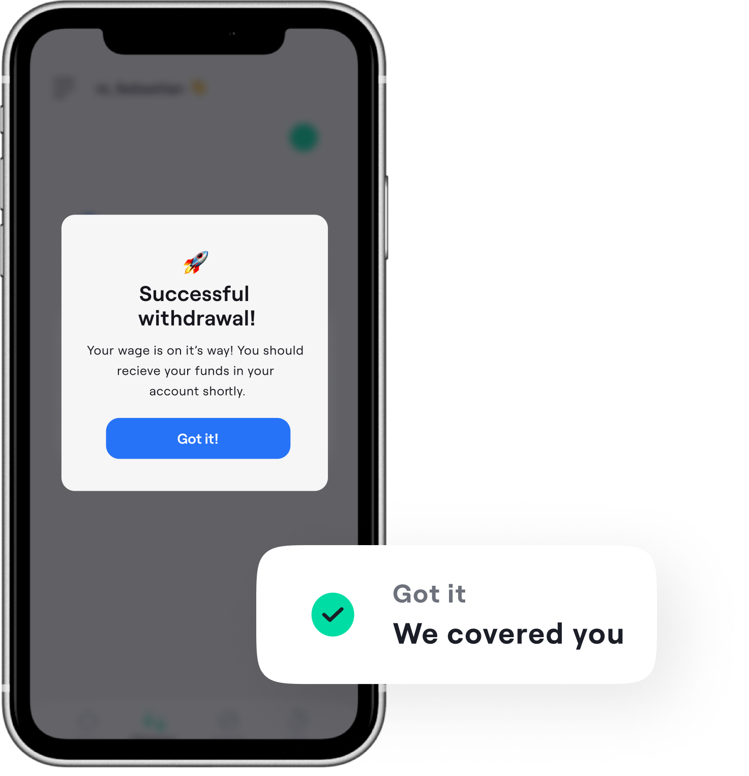 successful withdrawal