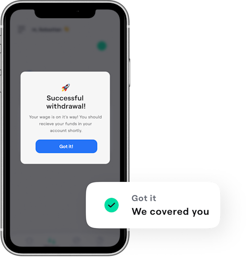 successful withdrawal