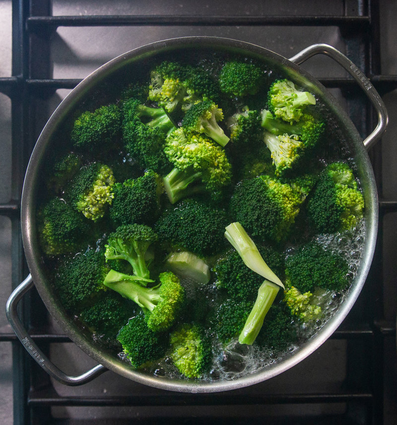 Broccoli cooked forever