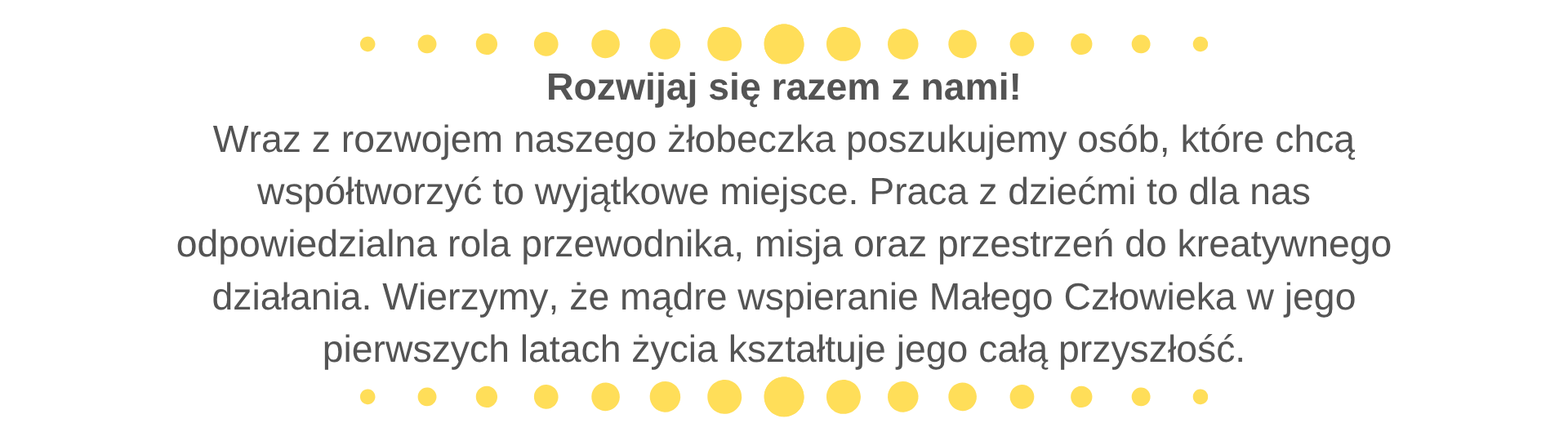 Gorąco witamy wszystkie Maluszki. Serdecznie zapraszamy do kontaktu Rodziców, którzy pragną, aby rozwój ich Dzieci przebiegał harmonijnie i w bezpiecznych warunkach. Otulimy czułością, wsparciem i