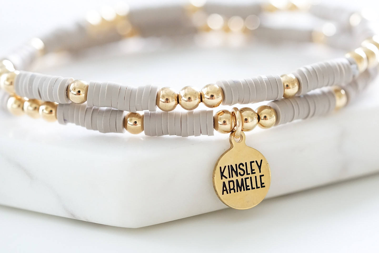 TAUPE D.MOTOIKE / HARVEST CHAIN BRACELET ORIGINAL | LiNN