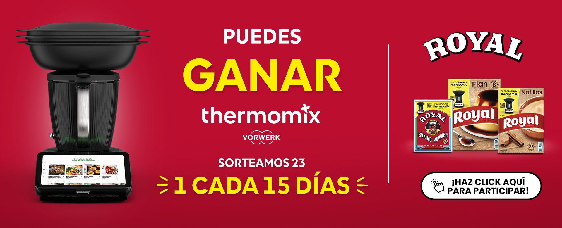 Home Hero Slide - Banner Thermomix