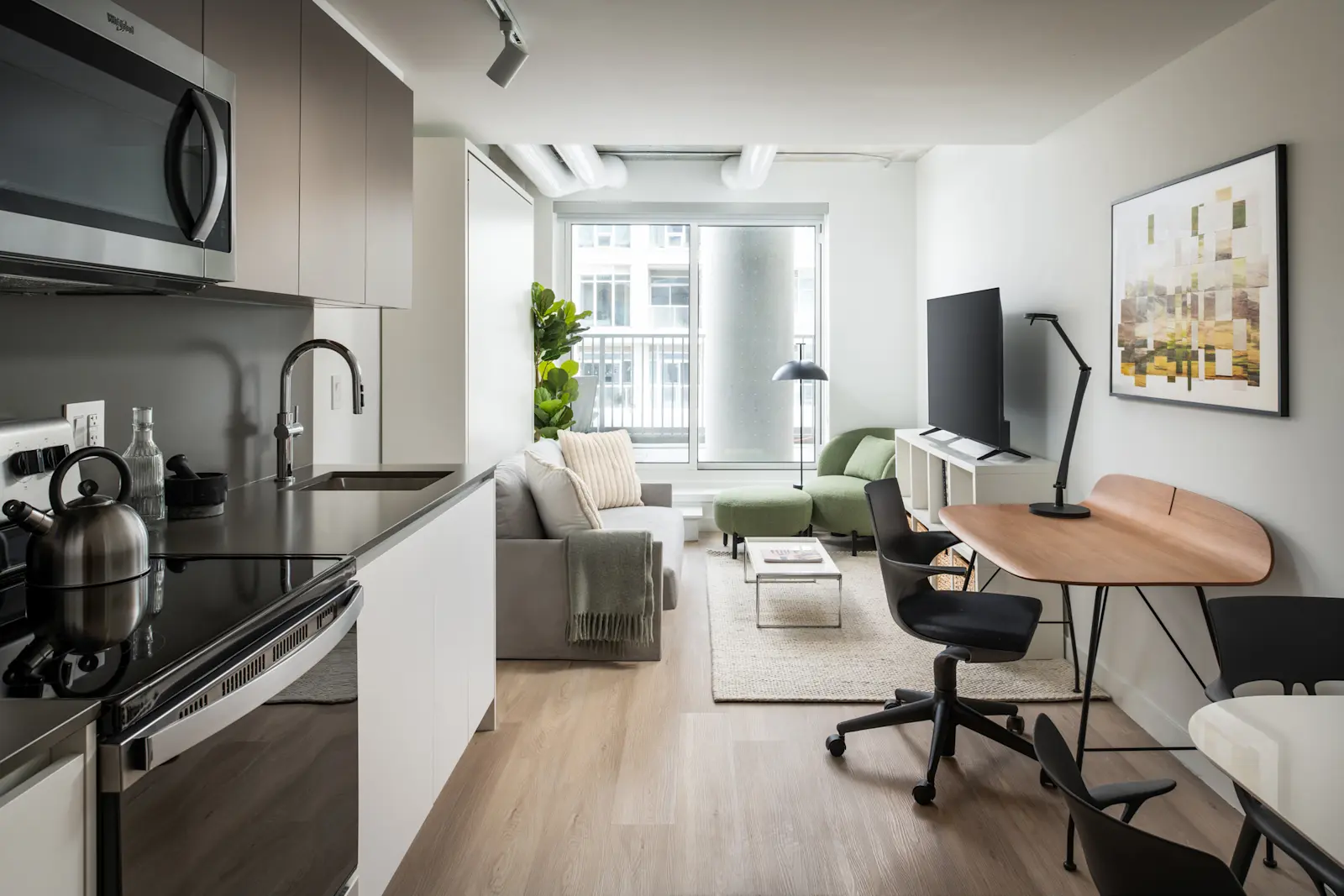 Studio, Living and Dining
