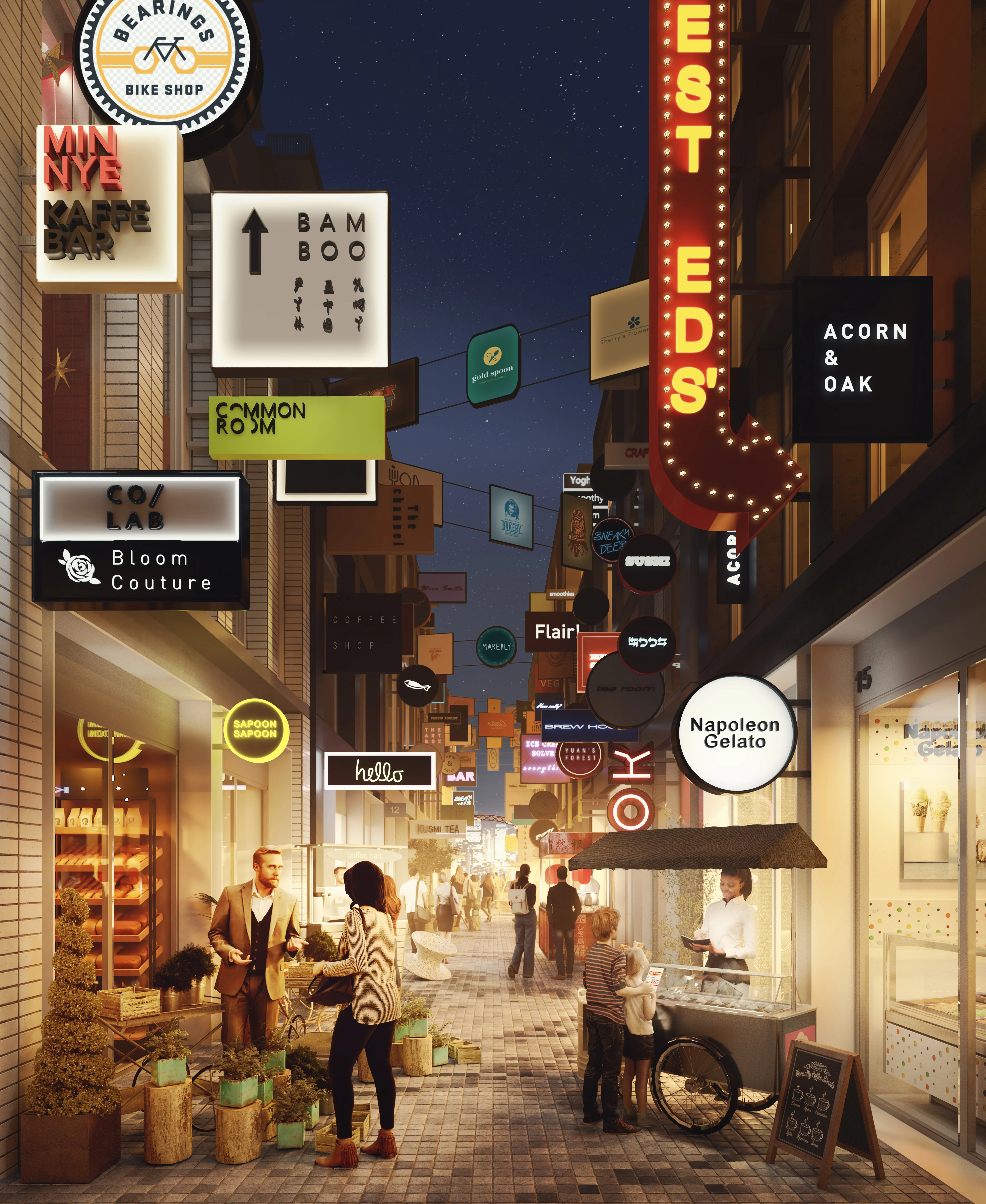 Honest Ed's Alley