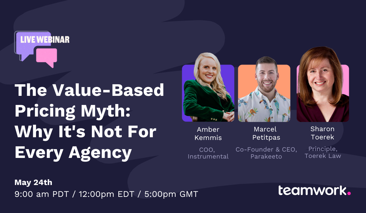 Watch on-demand: The Value-Based Pricing Myth