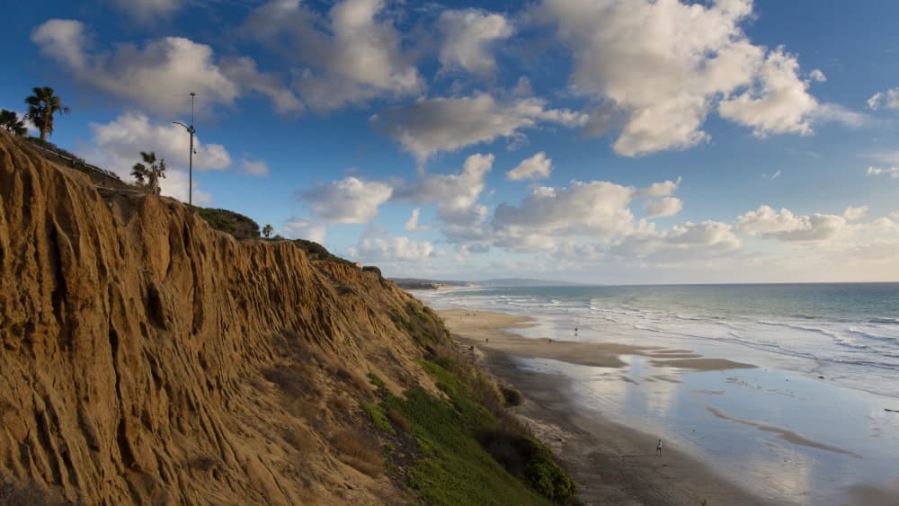 Cardiff State Beach in California