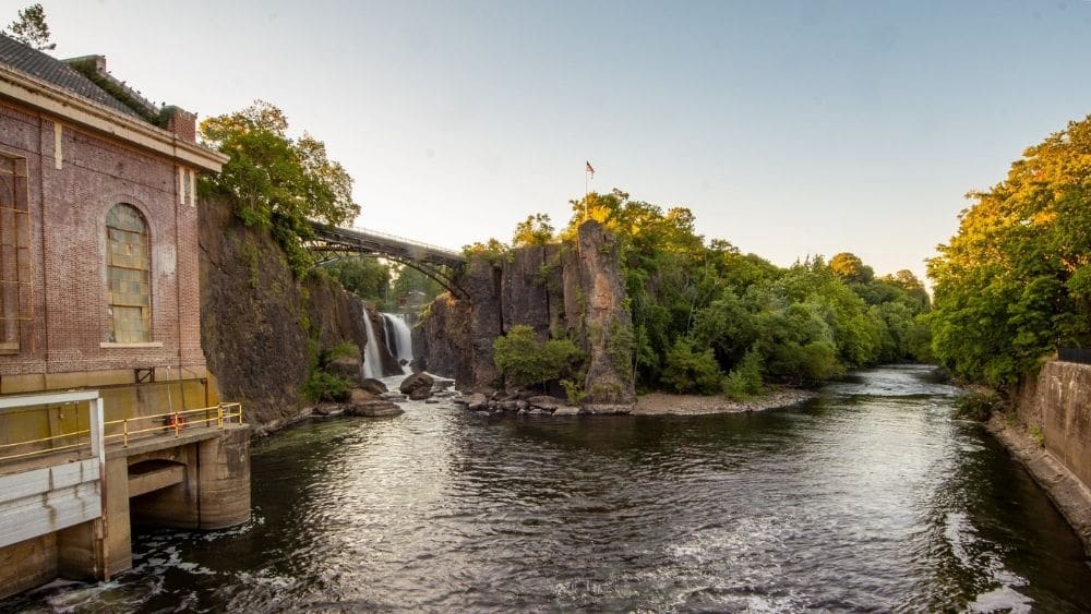 Passaic River in Passaic County.