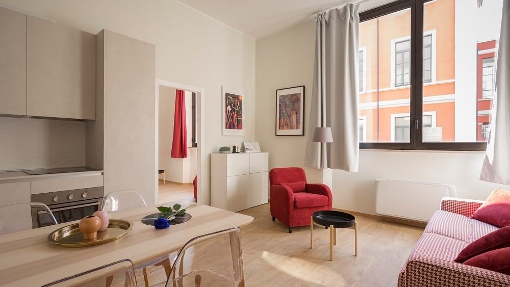 condo-red-living-room