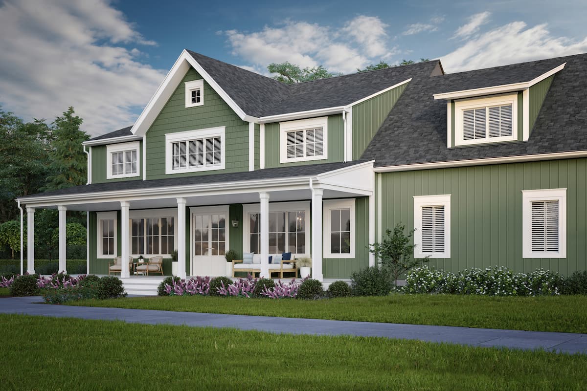 Celect Board & Batten Modern Farmhouse Pine Brook Angle (1)