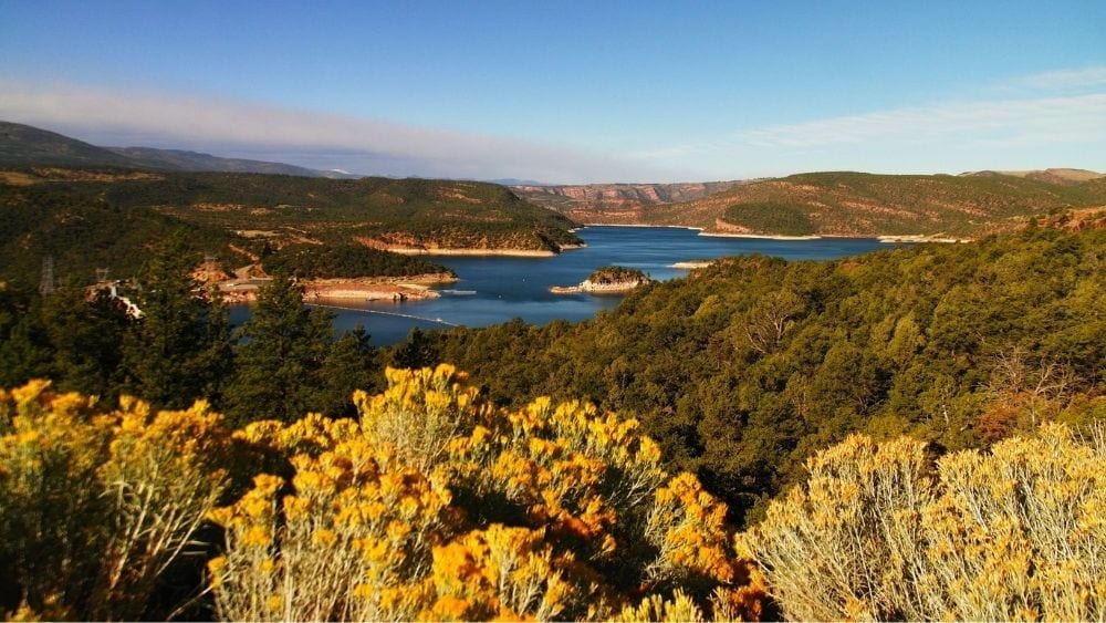 Scenic view of Vernal, Utah