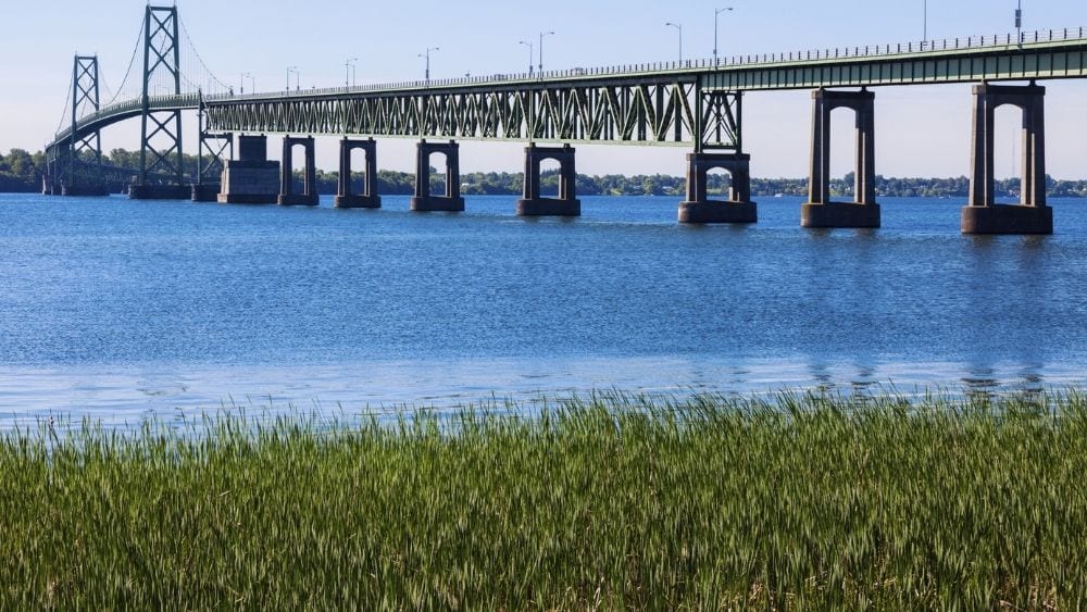 Bridge in Ogdensburg, New York