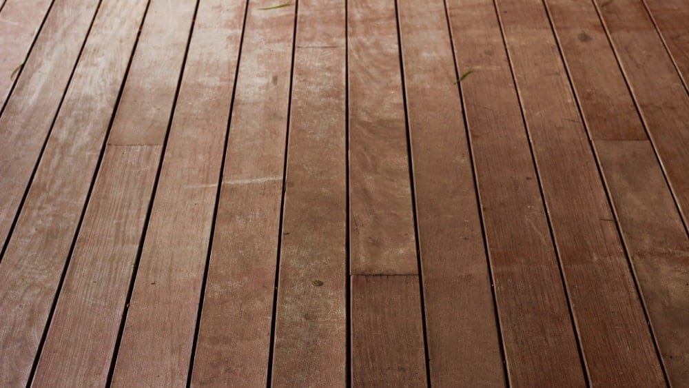 Close shot of medium brown wood floor.