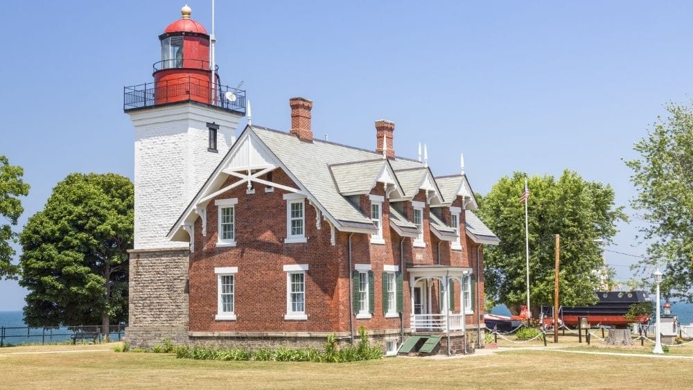 Lighthouse in Dunkirk, New York