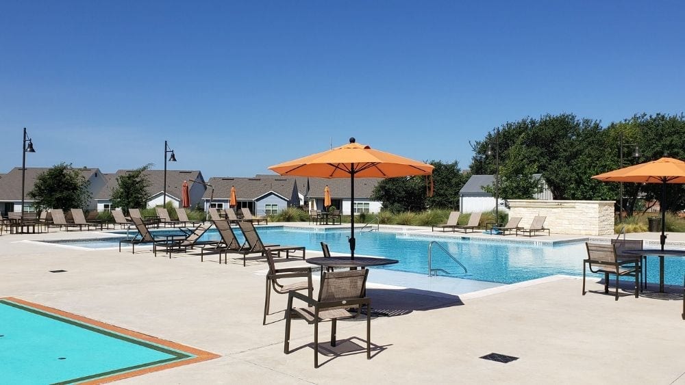 Orchard Ridge community pool.