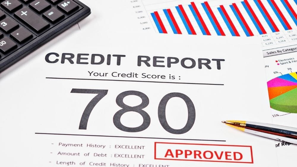 Credit score report