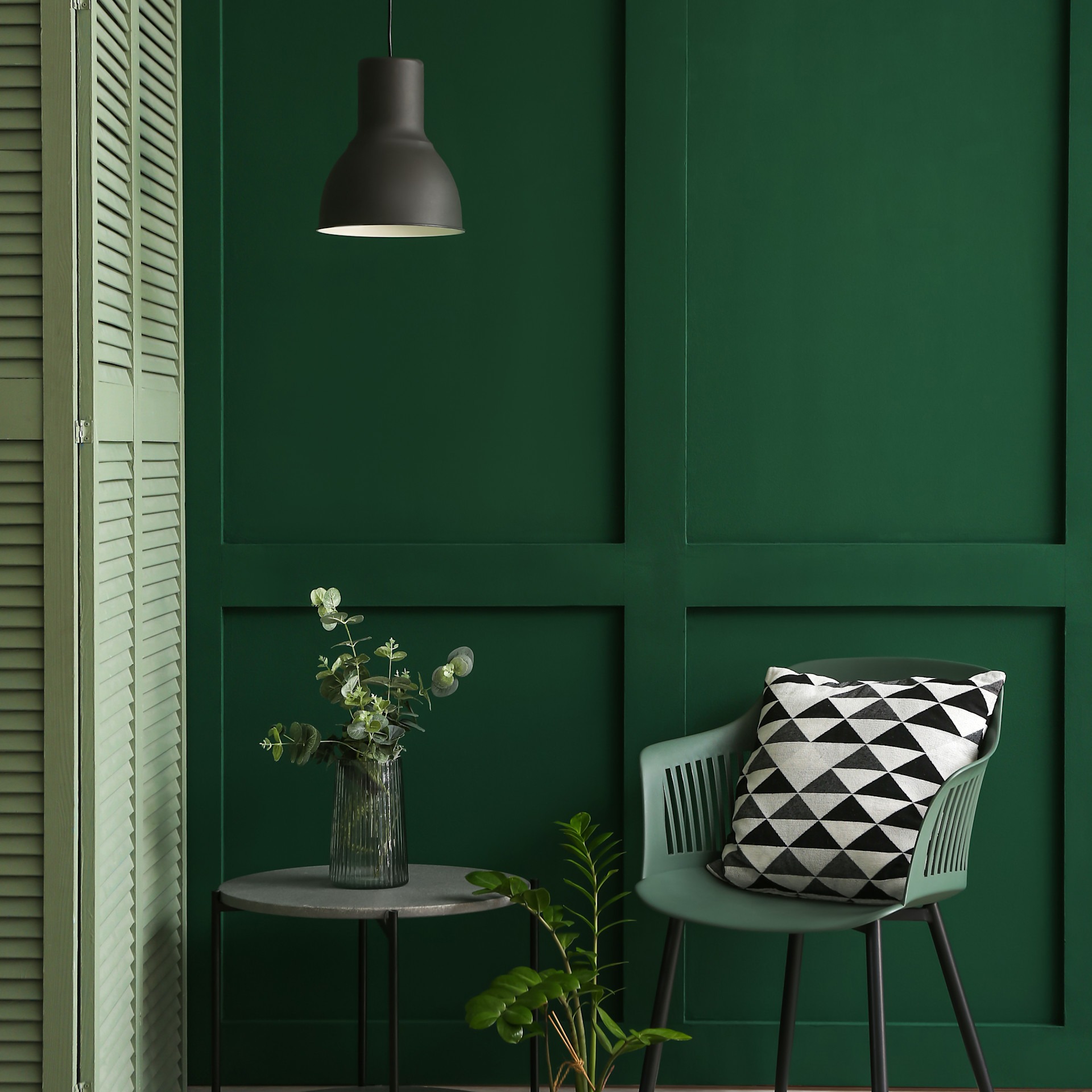 Green color drenching