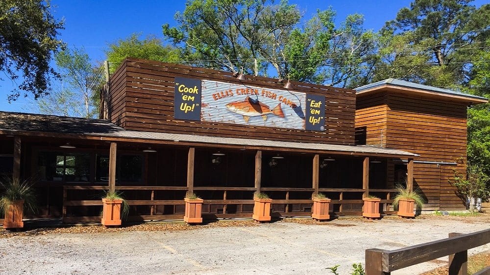 Ellis Creek Fish Camp in James Island, SC.
