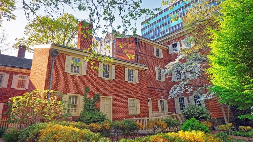 Building on Pemberton Street in Philadelphia