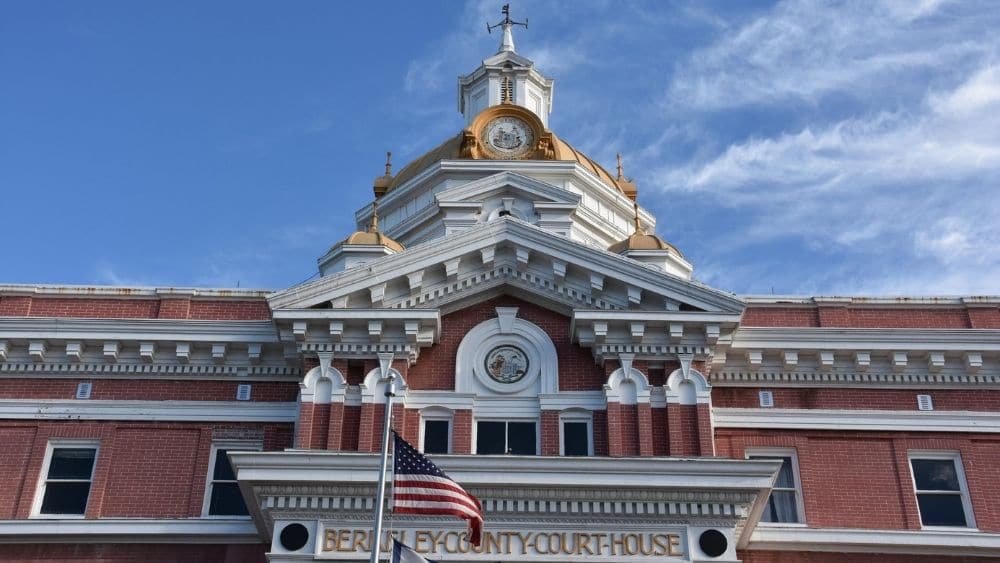 The courthouse of Berkeley County, West Virginia.