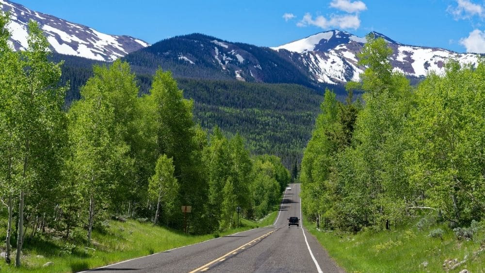 Bypass near Evanston, Wyoming.