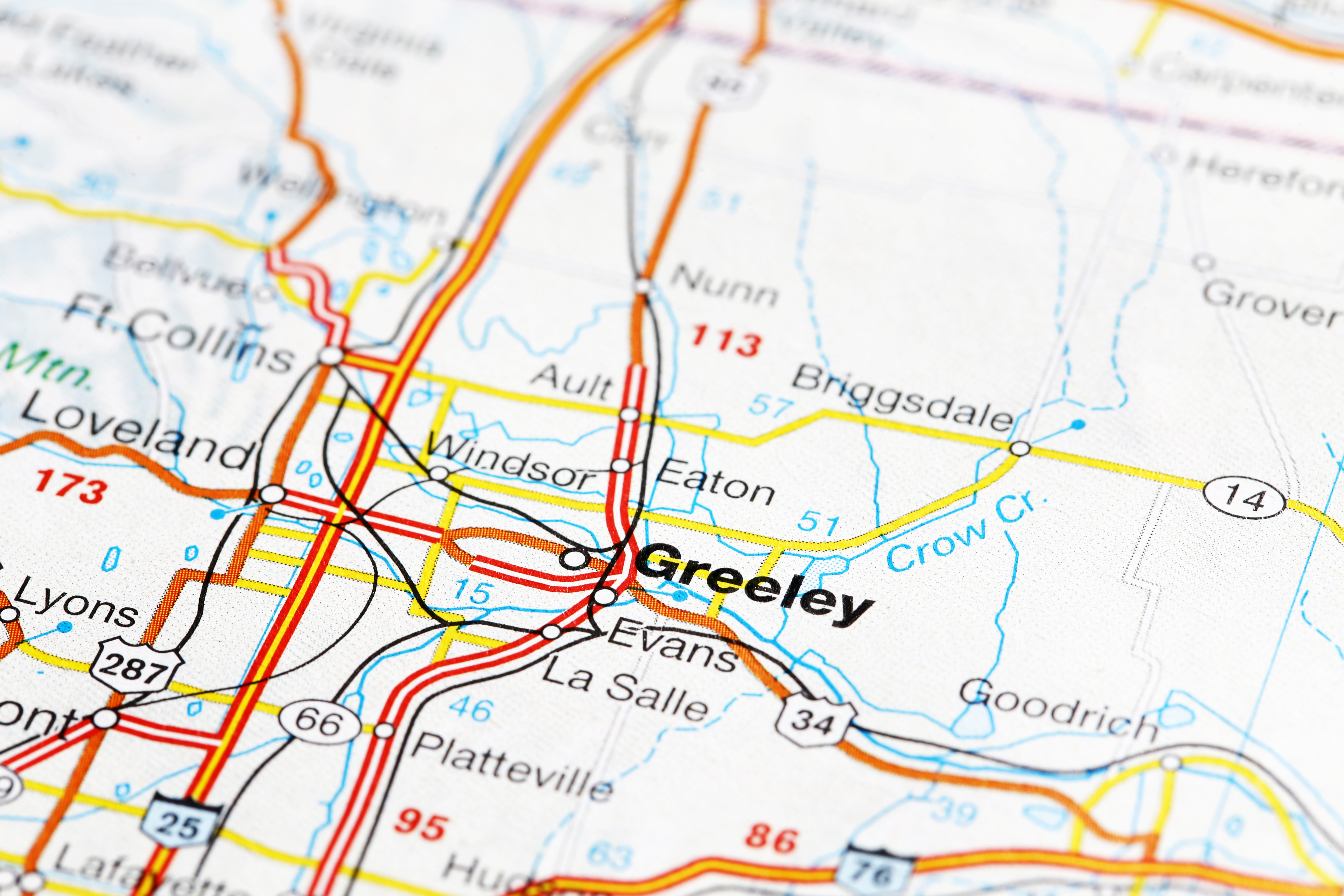 greeley map