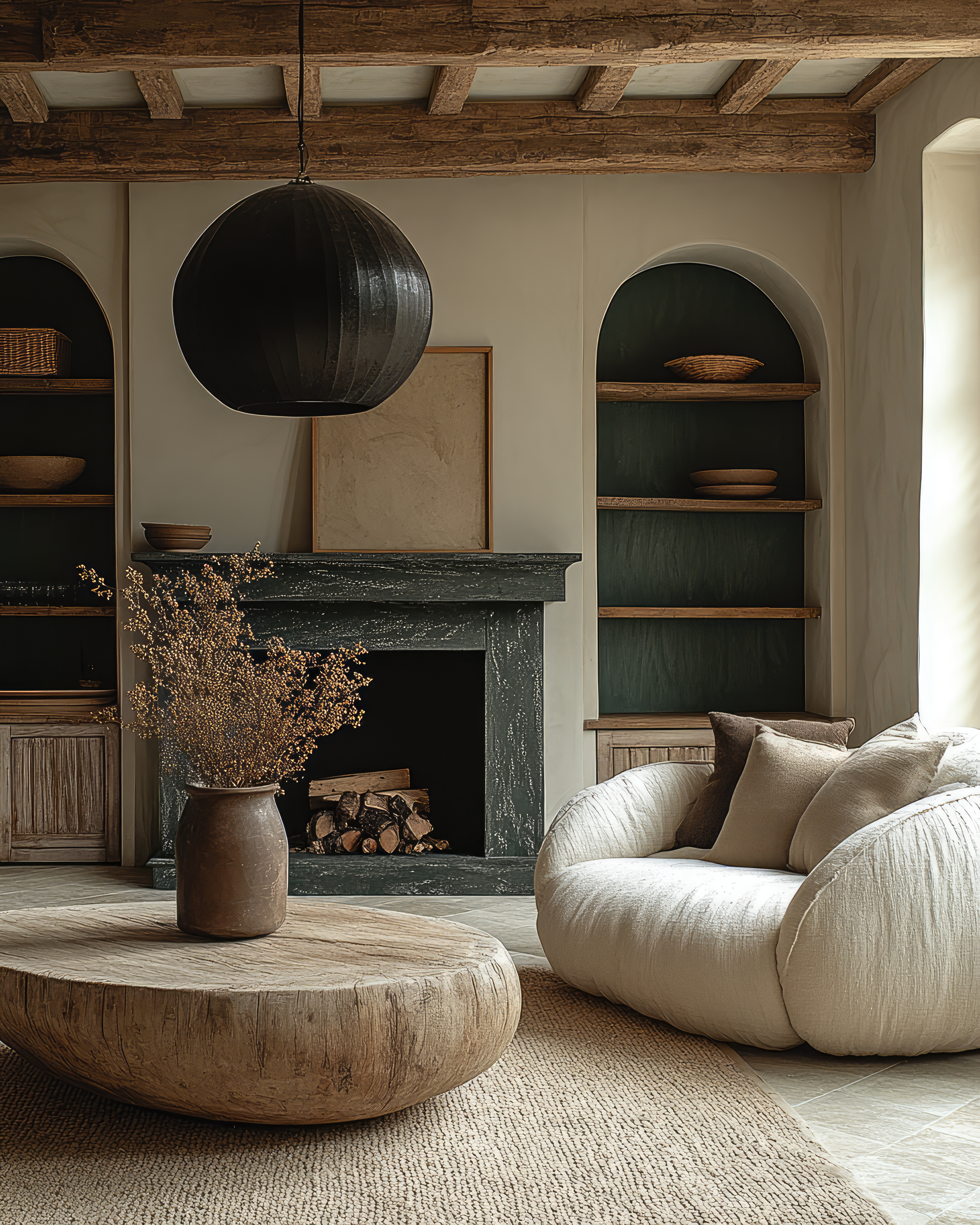 earth-tone-living-room