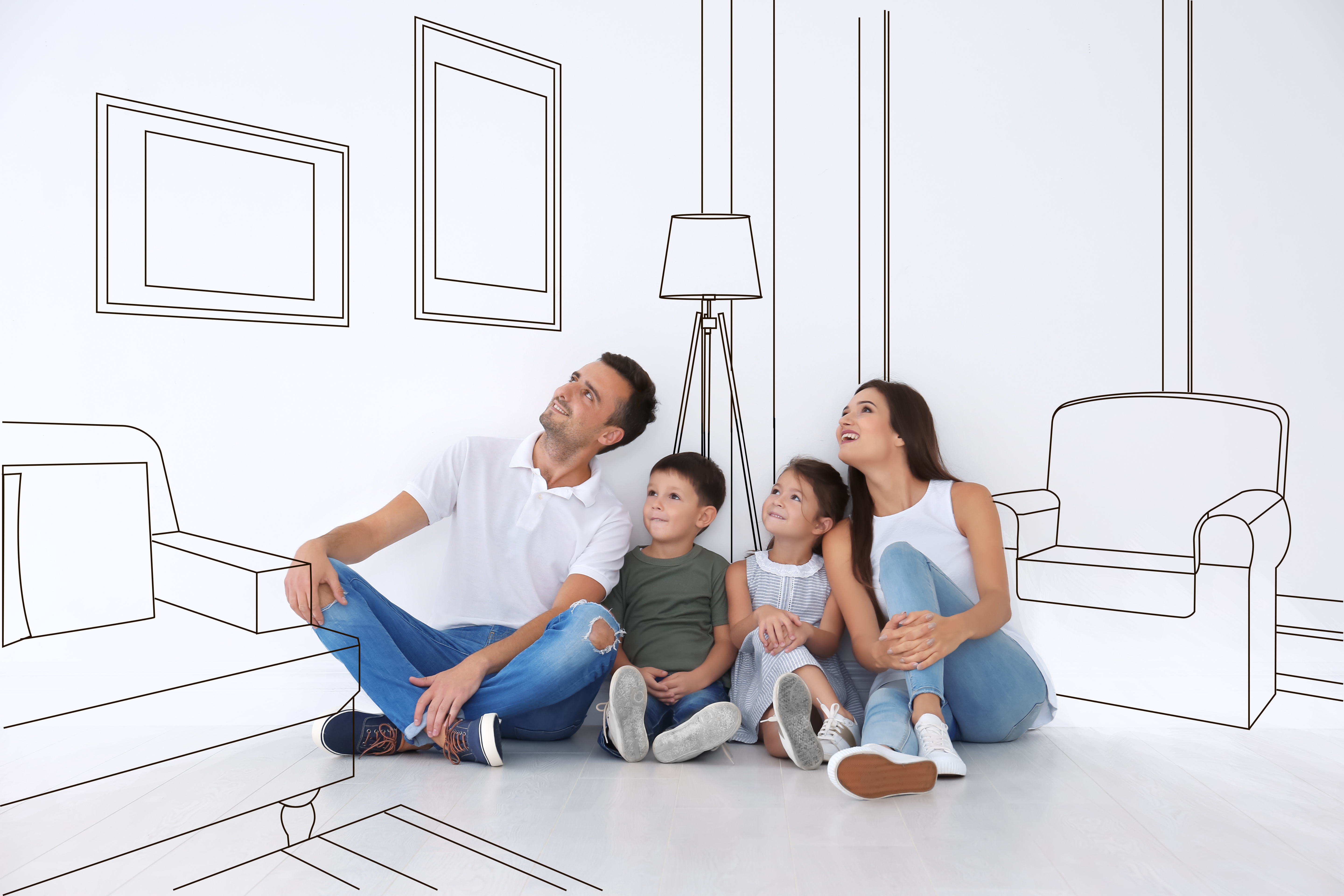 happy-family-sitting-on-floor