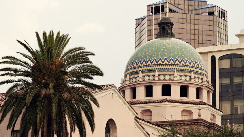 Downtown Tuscon, Arizona buildings.