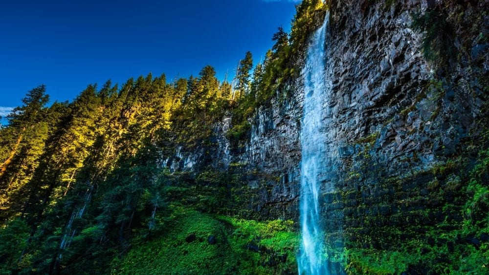 Watson Falls in Douglas County, Oregon.