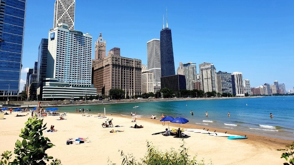 Chicago beach