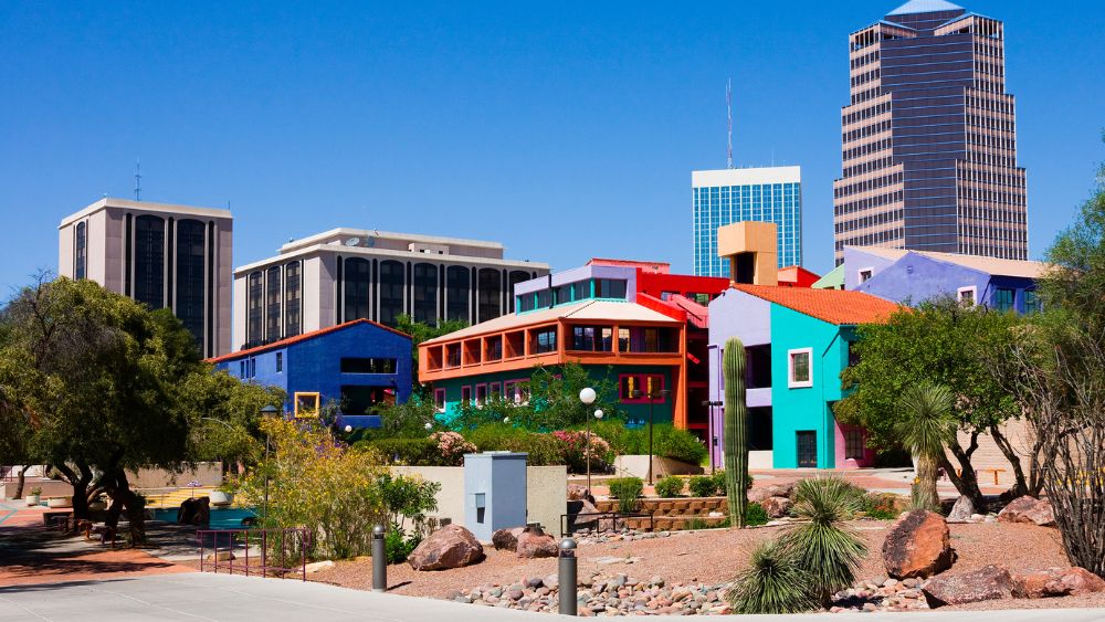 Colorful masterplanned community