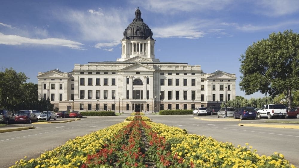 state capitol building in pierre, south dakota