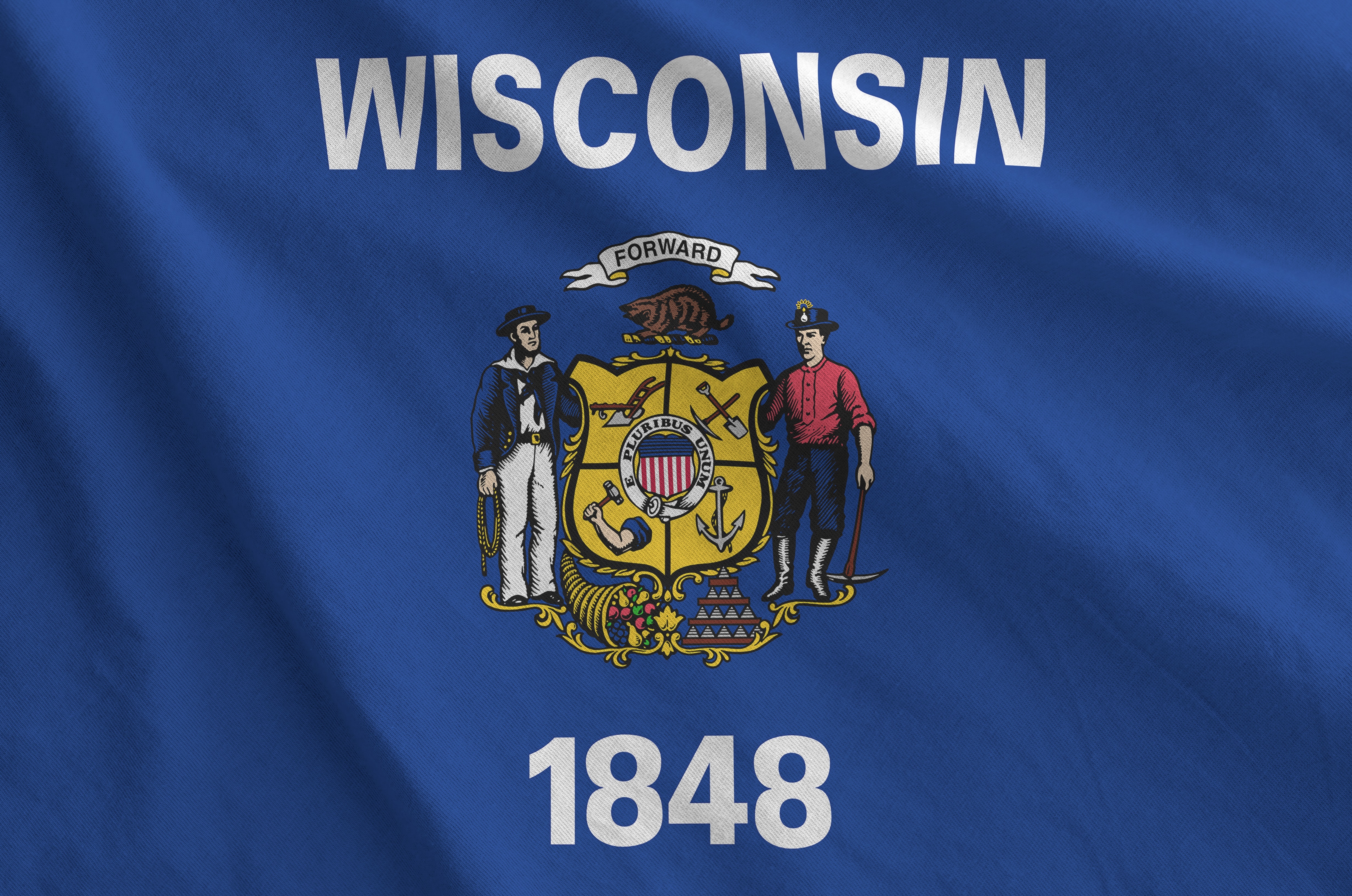 Wisconsin flag