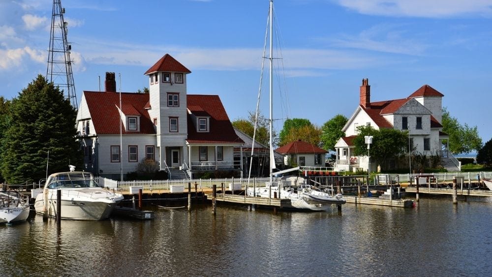 Marina in Racine, Wisconsin
