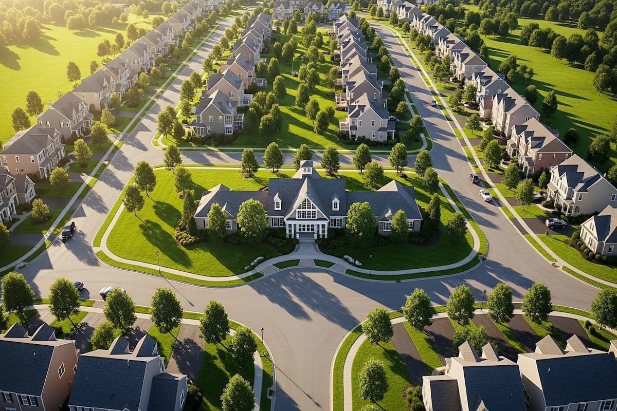 Master planned community with clubhouse