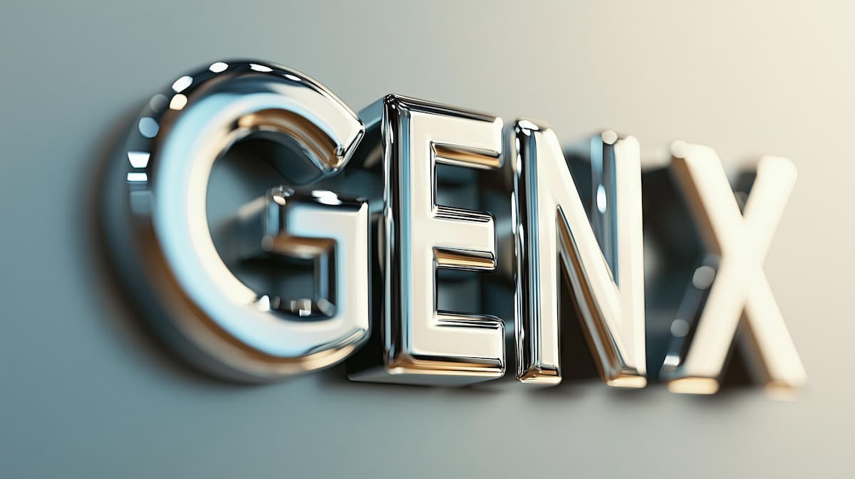 Gen X sign