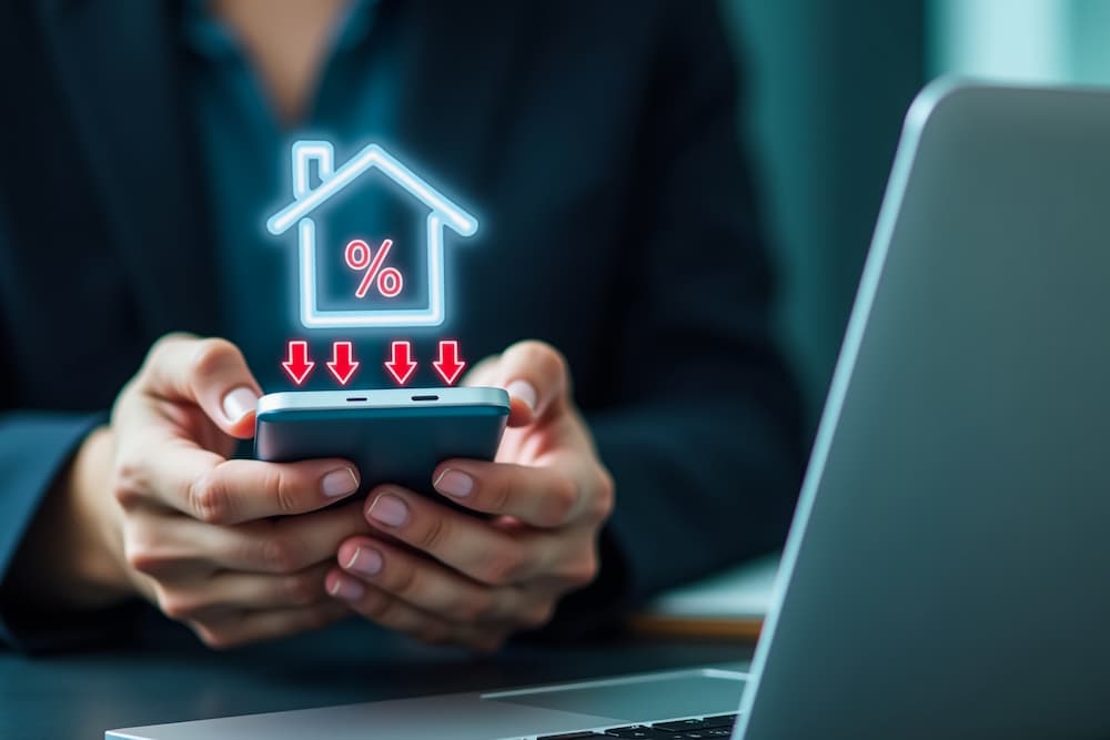 home prices lowering