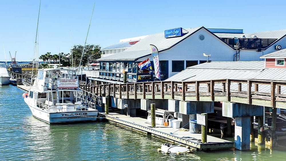Shem Creek in Mount Pleasant, SC.