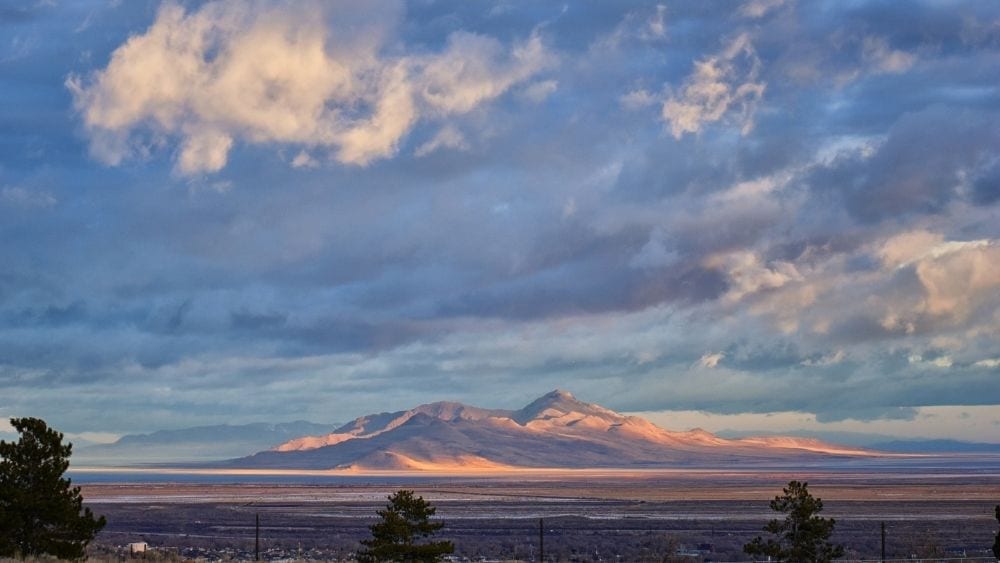 Scenic view of Manga, Utah