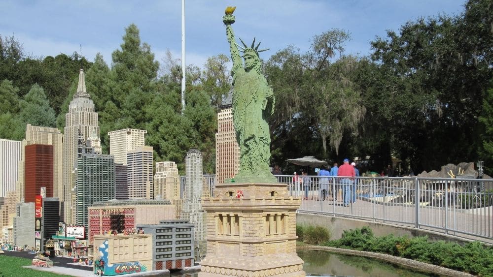 lego land sculpture in winter haven florida