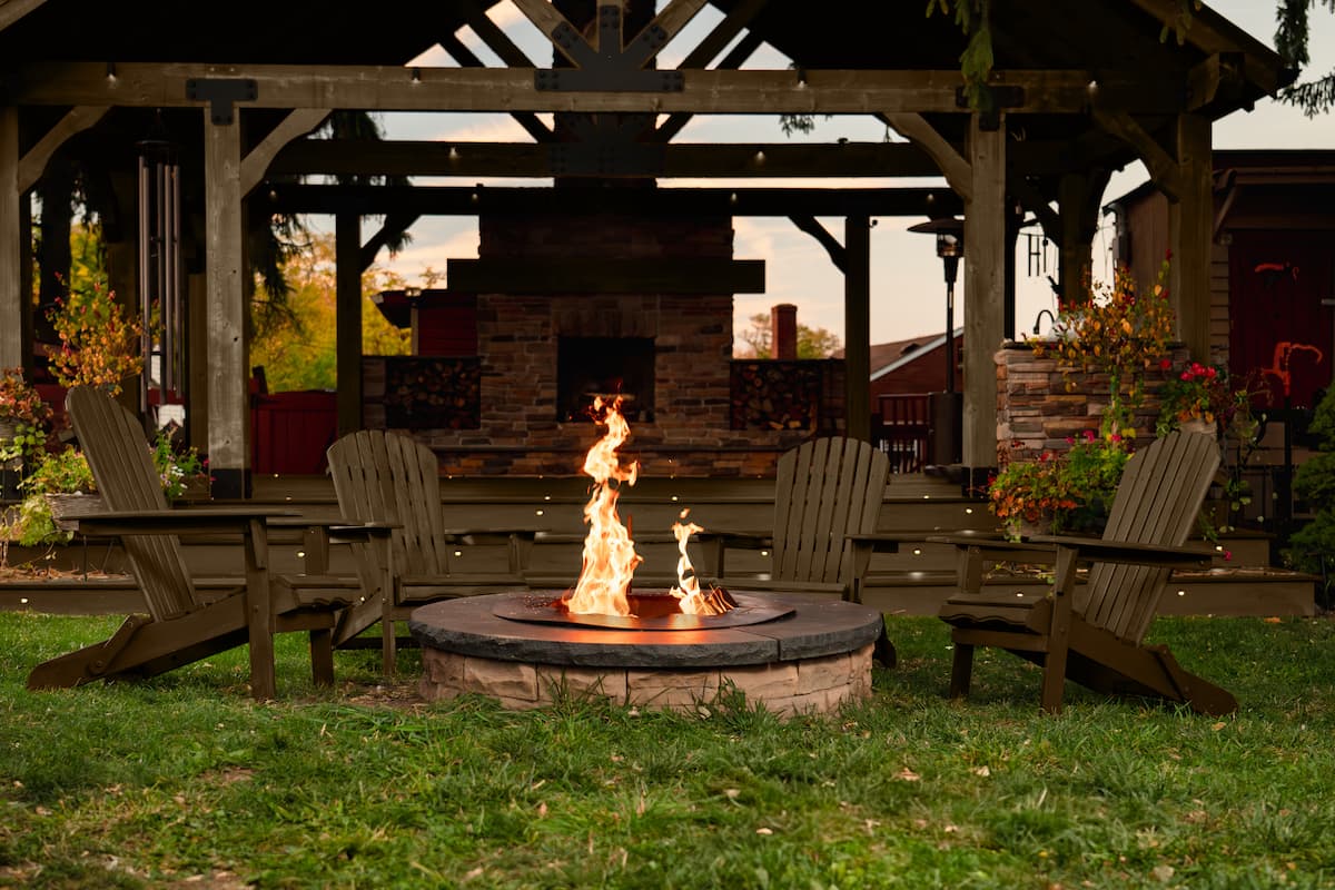 Black Oak Fireplace by Pittsburgh Paints