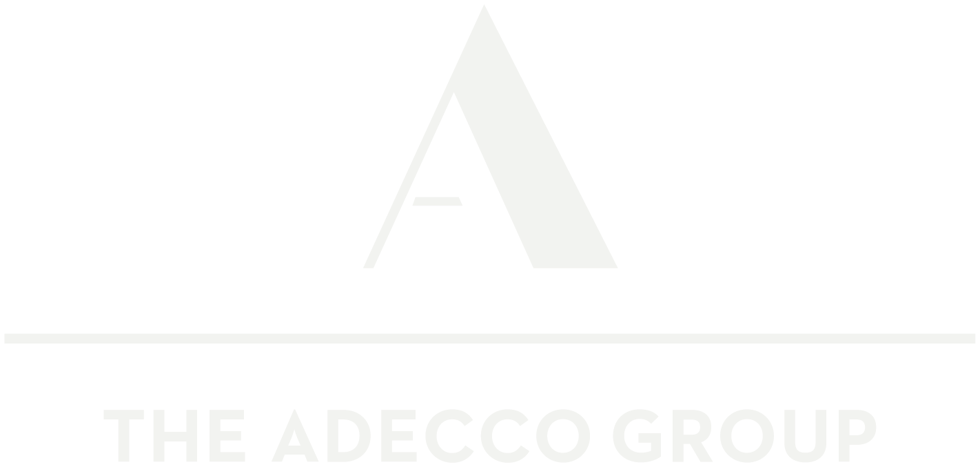 The Adecco Group logo in white