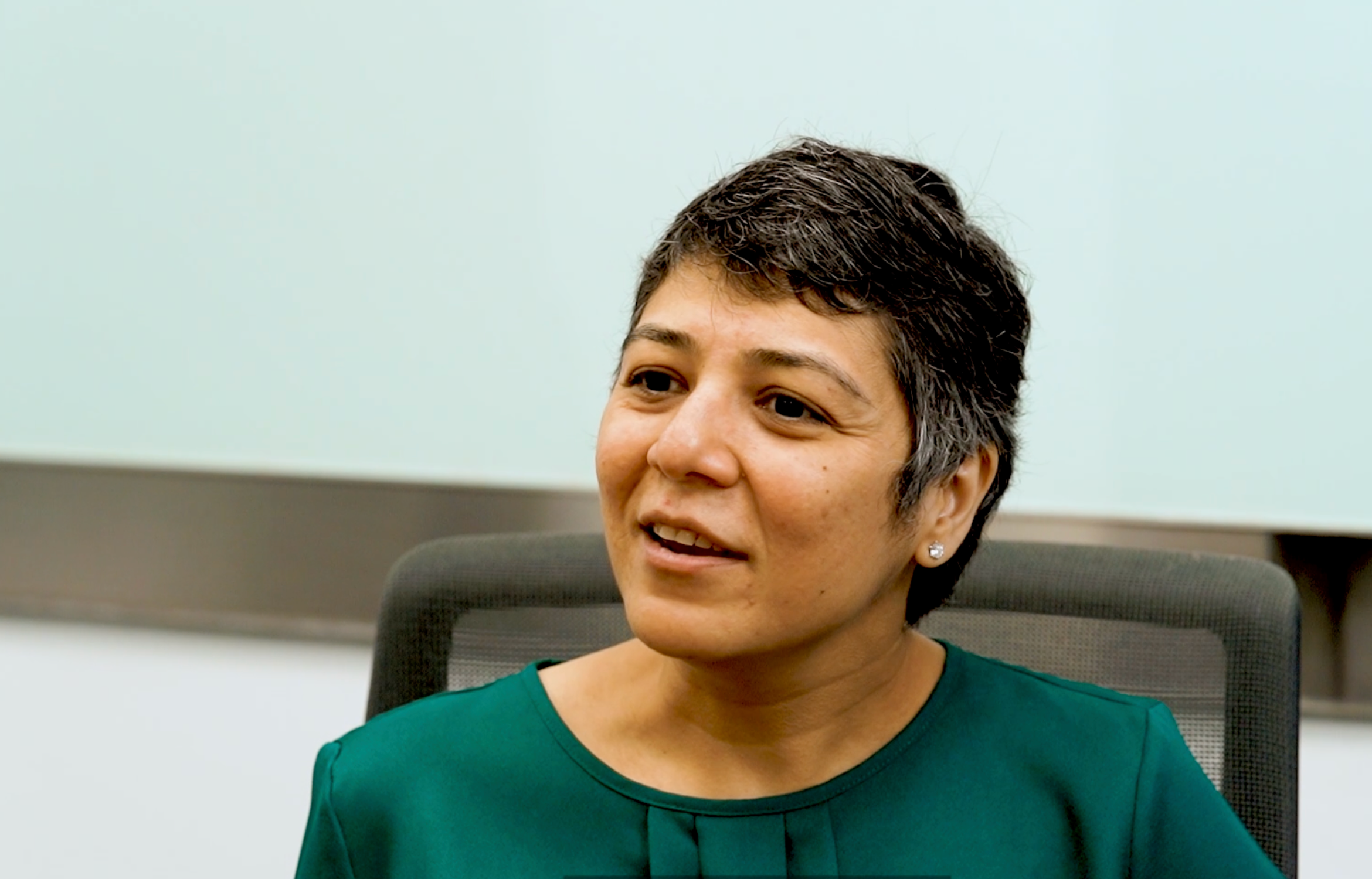 Somya Sugandha, Senior HR Leader at GE Gas Power, wearing a dark green top
