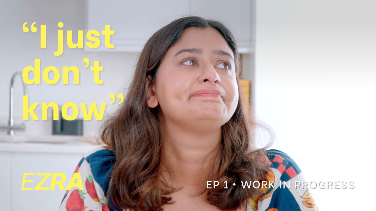 Work In Progress is EZRA’s first-of-its-kind coaching documentary series. Go inside the room as three professionals navigate change, pressure, and personal growth. Streaming now.